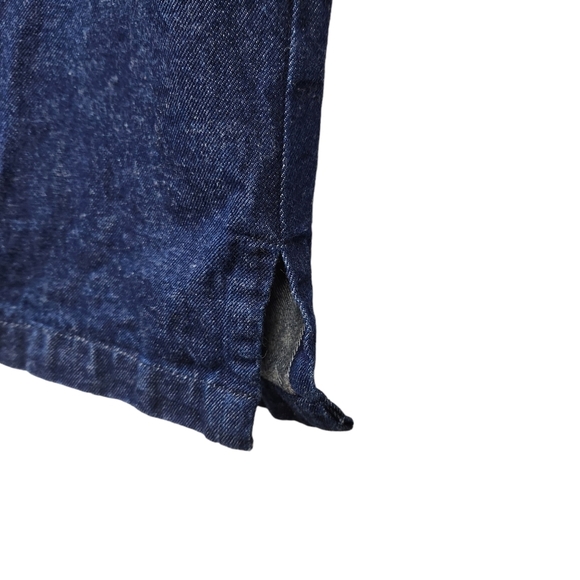 Bob Mackie Wearable Art Blue Denim Embroidered Jacket Shacket Women's Small - Picture 6 of 9